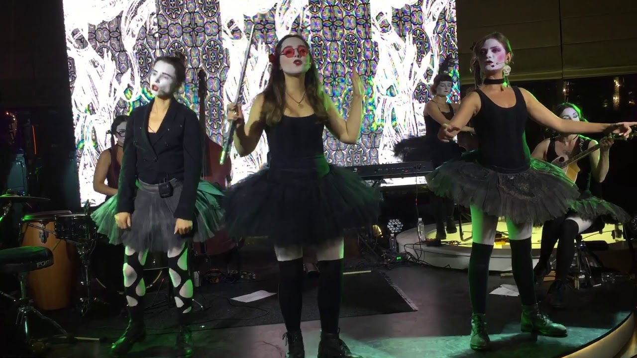 Dach Daughters Freak Cabaret, Ukraine, Perform 'Sept Verres'