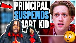 Couple Reacts!: Principal SUSPENDS Smart STUDENT, What Happens Is Shocking | Dhar Mann