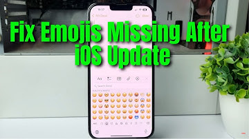 How To Fix Emojis Missing After iOS 18.1 Update
