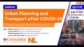 Webinar NLinSF: Urban Planning and Transportation after Covid-19