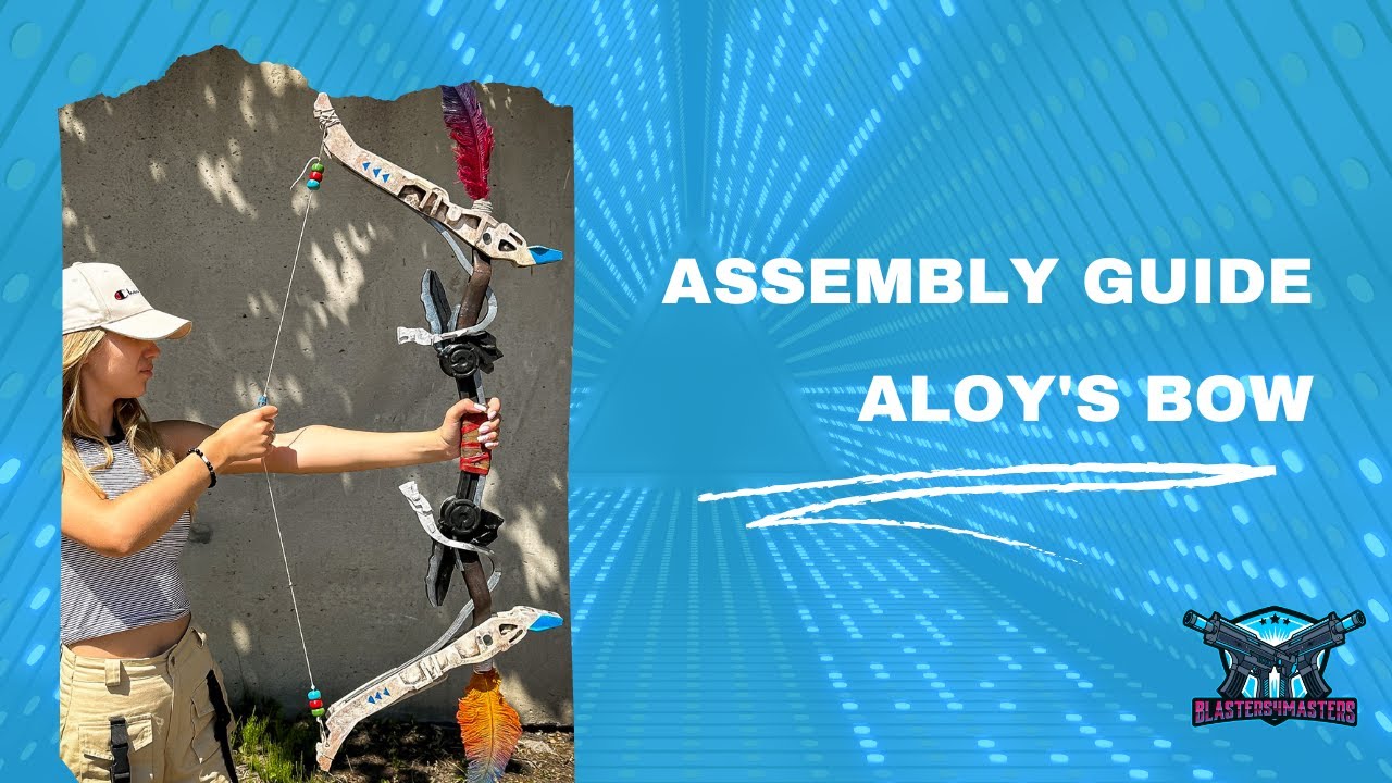 Easy Assembly Guide for Aloy's Bow (Horizon) | Blasters4Masters