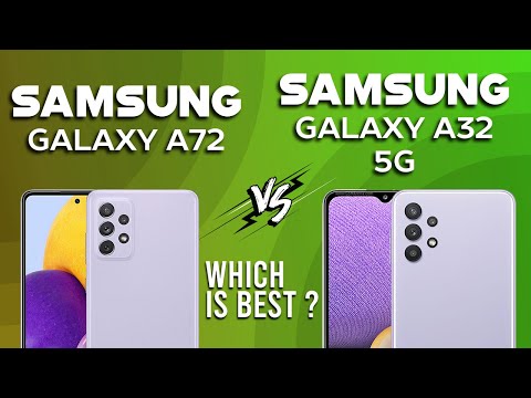 Samsung Galaxy A72 vs Samsung Galaxy A32 5G