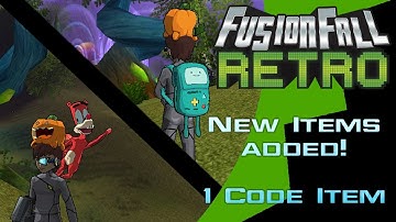 2 New Items Added! - One Code Item - FusionFall Retro