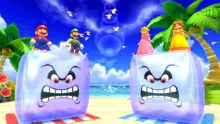 Mario Party The Top 100 Minigames - Mario Luigi Vs Peach Daisy