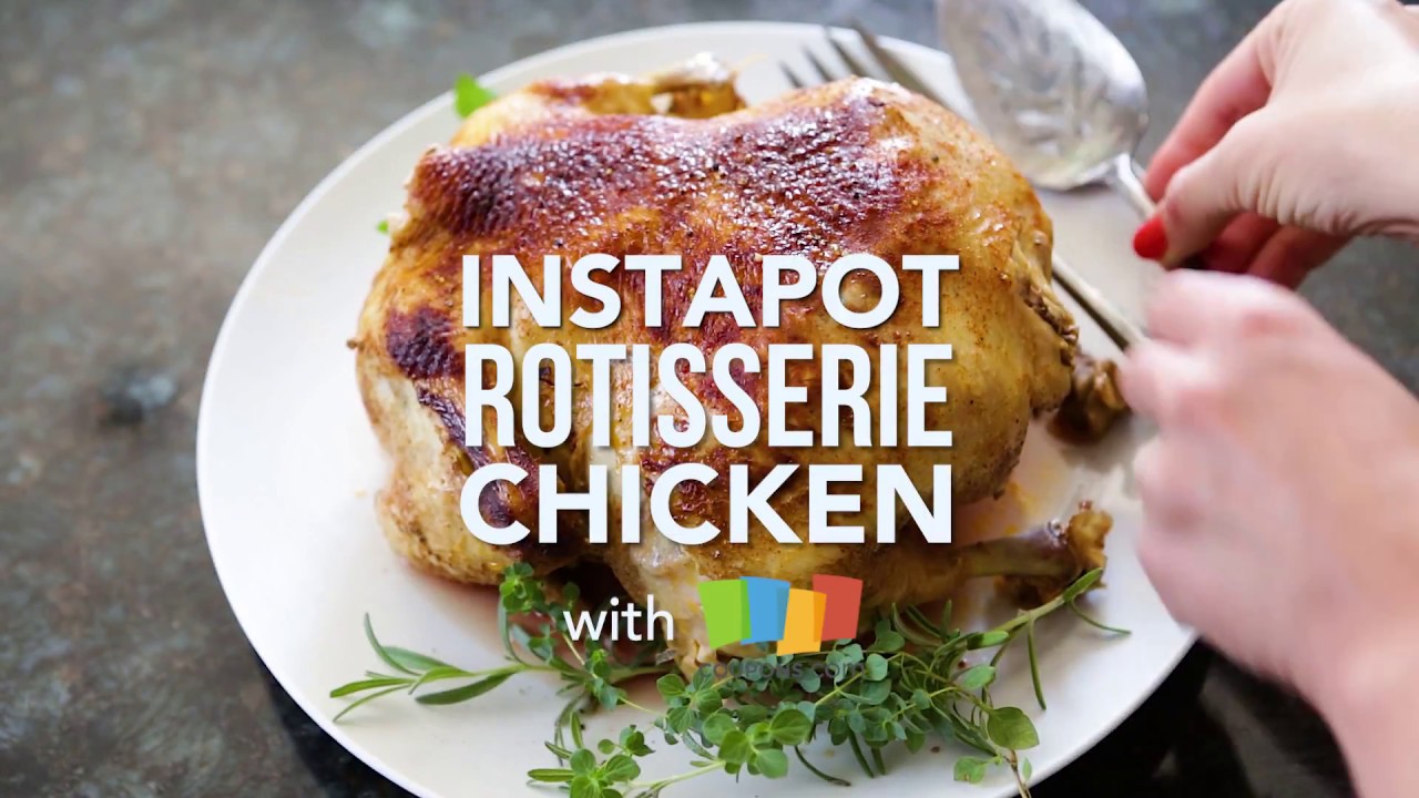 INSTANT POT Rotisserie Chicken YouTube