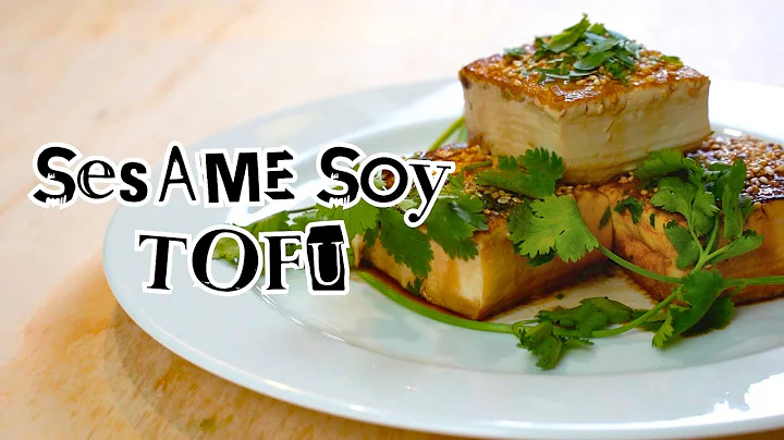 Sesame Soy Tofu - Vegan recipe by Healthy Home Cafe