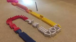 3 minutes of dominoes at x2 speed