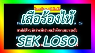 Video thumbnail of "🎸คอร์ดเพลง🎸เสือร้องไห้-SEK LOSO"
