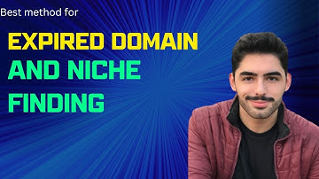 best method for expired domain search|#niche #keywords