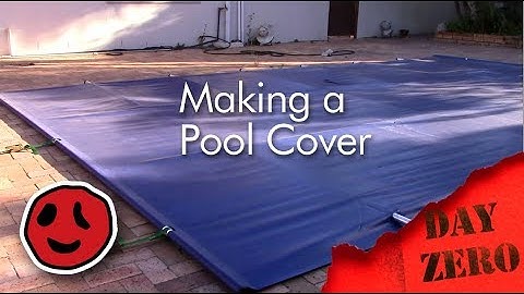 How to make your own pool cover