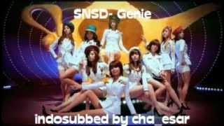 [MV] SNSD - Genie / Sowoneul Marebwa (Indo Sub   Lirik)