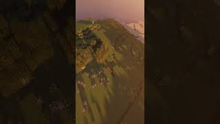 RELAXING MINECRAFT: Cutting Down a Forest with OP Axe #minecraft #майнкрафт #relaxing