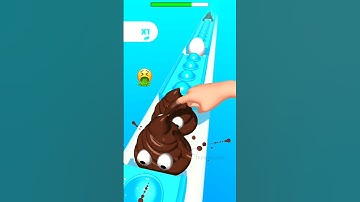 Pop it Run ! funny, Very Satisfying and Relaxing Gameplay #shorts #youtubeshorts