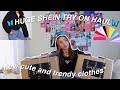 HUGE SHEIN TRY ON HAUL*new trendy clothes 2021*