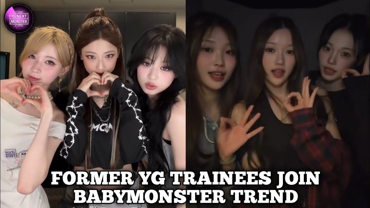 YG NEXT MONSTER Former Trainees Ryu Hajin & Konatsu Join BABYMONSTER Really Like You Trend