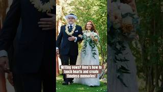 How To Write Wedding Vows That Touch Hearts D Mountain Manor Big Bear Wedding