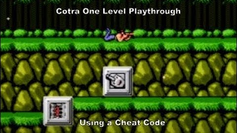 Contra One Level Playthrough using a Nes Cheat Code :D #Nintendo #NES #Gaming #Gamer #CheatCodes