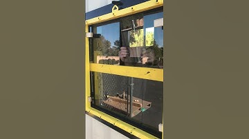 Forcible Entry, Inc. - VES Window - Polycarbonate Glass Installation / Reset