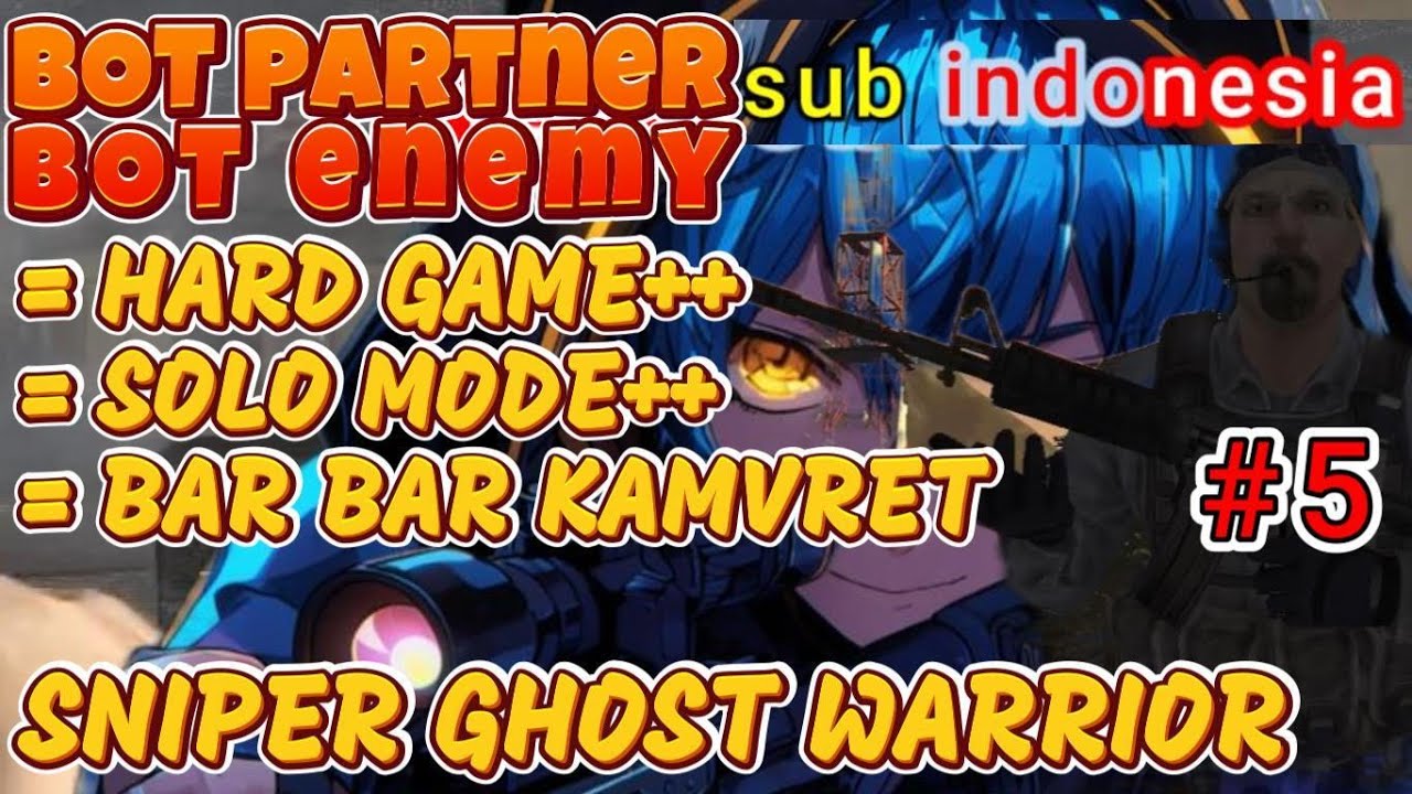 [sub indonesia] - serangan balik markash musuh SNIPER GHOST WARRIOR | Auzzy Play Game #5