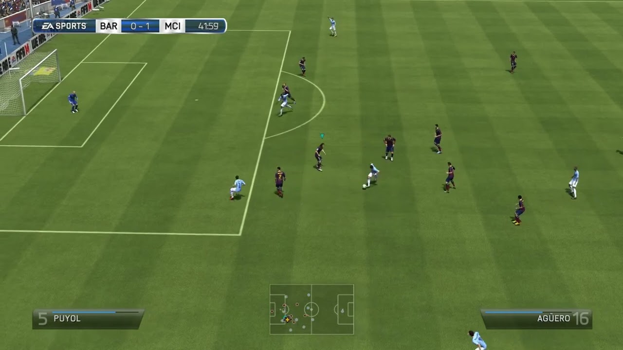 HD 7850 | FIFA 14 demo - Short gameplay