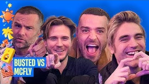 Full capital radio Busted vs McFly interview