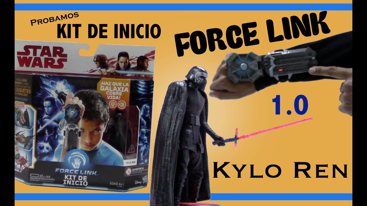FORCE LINK hasbro STAR WARS kit de base avec KYLO REN FORCE LINK hasbro STAR WARS kit de base avec KYLO REN
