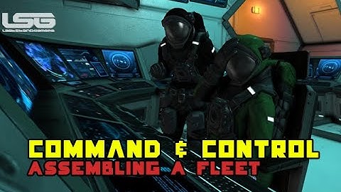 Space Engineers - Command & Control Center Concept Assembling A Fleet Part 9
