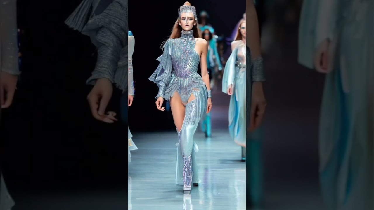 Girls Fashion Show in a Luxurious Alien Parallel World