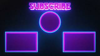 CHILL AESTHETIC PURPLE OUTRO TEMPLATE
