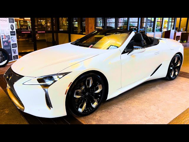 2024 Lexus LC500 Convertible Walkaround - YouTube