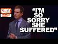 Jimmy Carr Listens as a Fan Shares a Powerful Story About His Mother