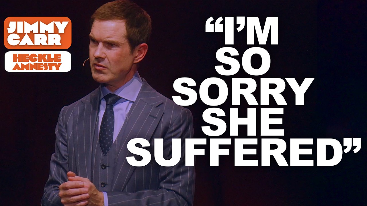 Jimmy Carr Listens as a Fan Shares a Powerful Story About His Mother
