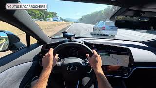 LEXUS RZ500e NA ESTRADA É UM FOGUETE  CARRO CHEFE CORTES