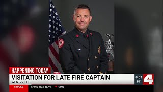 Visitation begins for Captain Tommy Shine