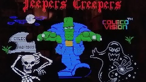 F18A modded Colecovision with the Open Source Scan Converter (OSSC) on a OLED.