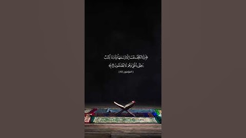 "ولا نكلف نفسا إلا وسعها" تلاوه عطره وهادئه ومريحه للقلب للقارئ عبدالرحمن مسعد ✨️💛