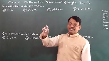 Class 5 Learning Mathematics Measurement of Length Ex 53 By Manoj Prasad Karn