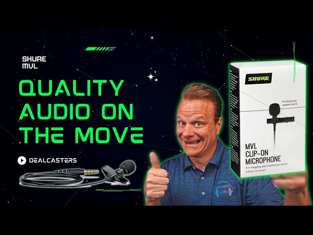 Shure MVL Clip On Lavalier Microphone - Compared To Shure SM7B