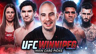 UFC Winnipeg MAIN CARD Predictions