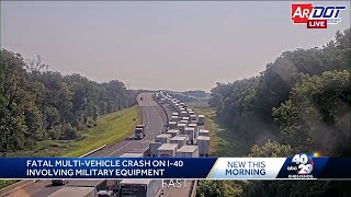 Deadly crash on I-40 backs up traffic for miles in Monroe County