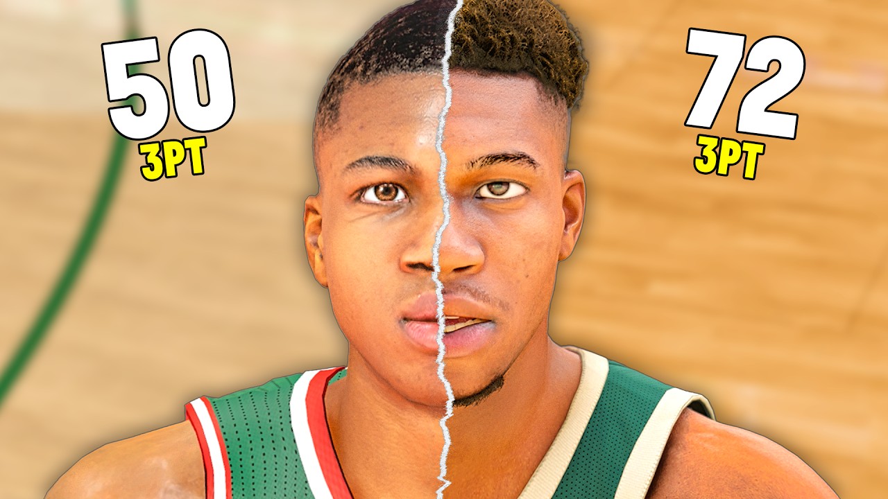 I Hit A Half Court Shot With Giannis In Every NBA 2K! YouTube