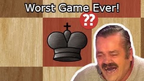 Chess But EVERY MOVE IS BLUNDER!!!