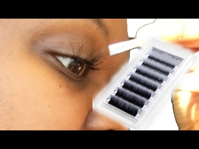EMILYSTORES Wimpernverlängerungen Set – 0.20mm Dicke, D-Curl, 12mm Länge, Seiden-Mink-Look