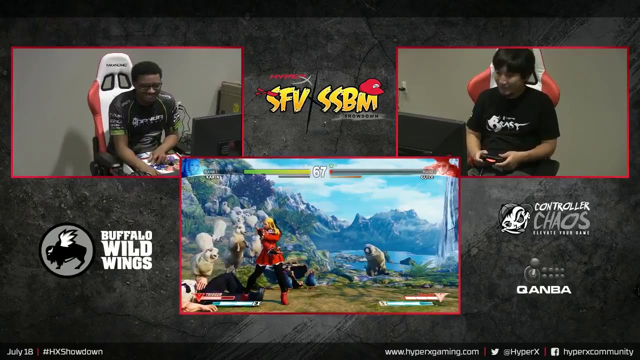 Street Fighter 5 DAIGO UMEHARA (Pad) vs PUNK (Stick) HyperX SFV x SSBM