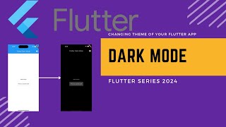 Dark Mode in Flutter - How to implement dark mode in flutter apps