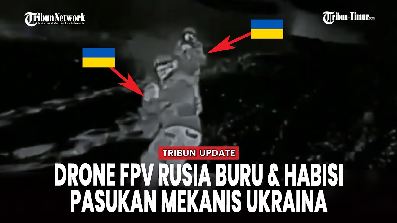 Pasukan Mekanis Ukraina Ketar-ketir Diburu dari Udara, Tersungkur hingga Diledakkan!