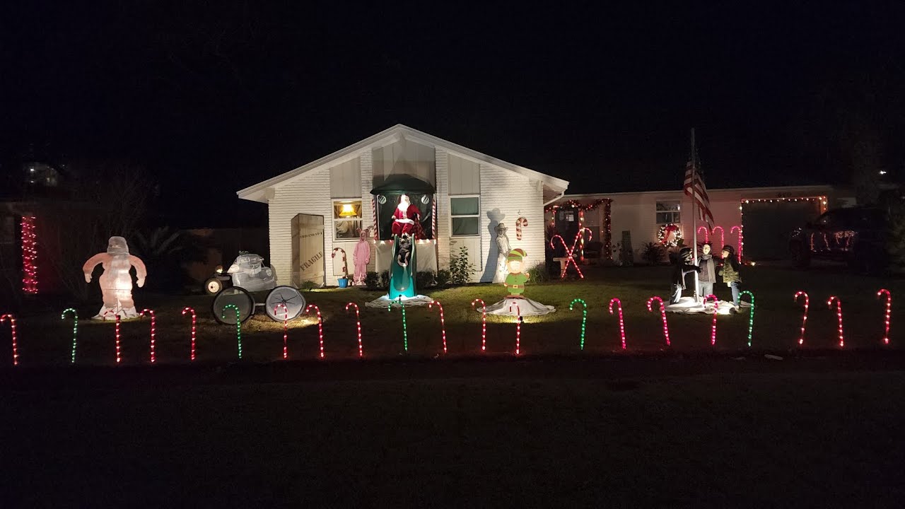 Christmas on Candy Cane Lane in Destin FL YouTube
