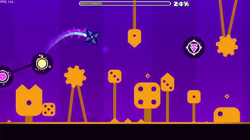 Dice Roll by Avixel Completed (3 Coins) | Insane 8★ | Geometry Dash