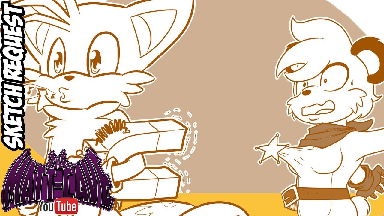 Sketch request inspector barby koala attracted to tails youtube