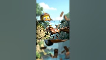 Epic Duck vs Monkey Racing in Jungle Adventure with Broken Bridge Part 3 #epicrace